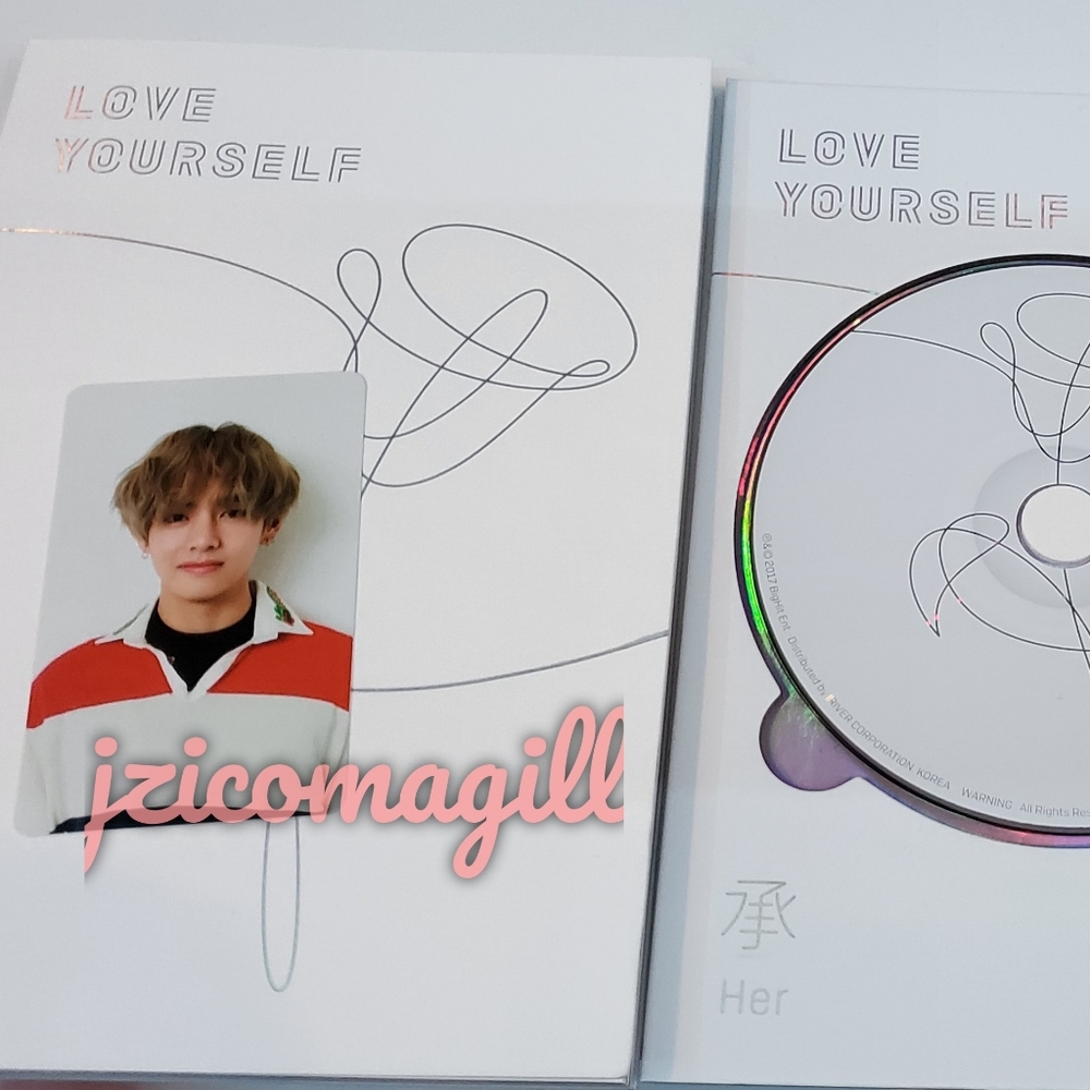 BTS [Ver. V] Taehyung PC+LY:Her Album+ Sticker Set